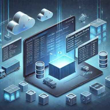 راهنمای کامل حذف ایمیج‌ها، کانتینرها و ولوم‌های Docker برای بهینه‌سازی فضای دیسک